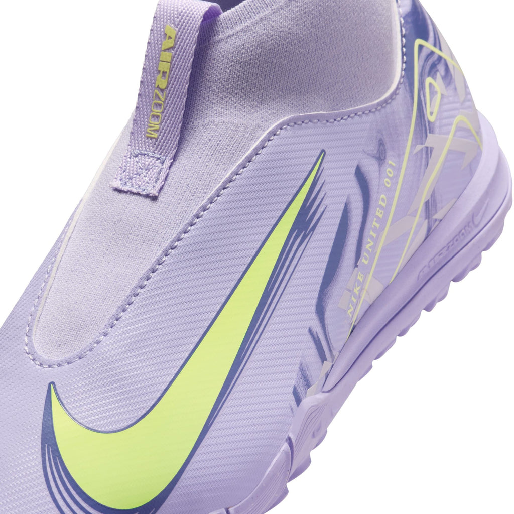 Nike United Jr. Mercurial Superfly 10 Academy Big Kids' TF High-Top Soccer Shoes product image 9, provided for visual