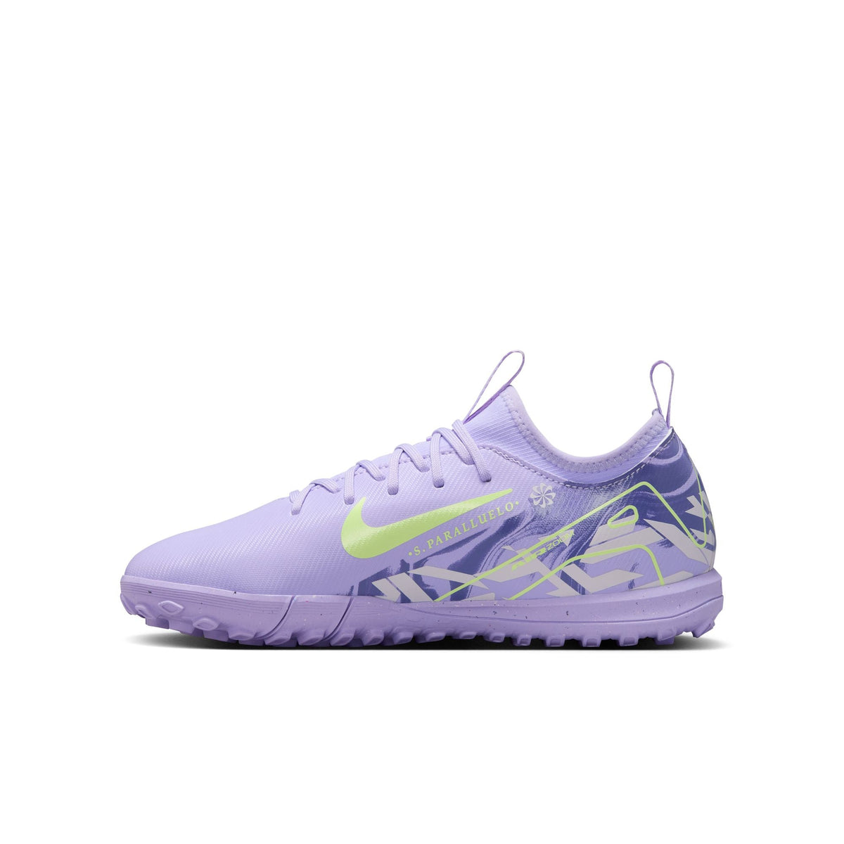 Nike United Jr. Mercurial Vapor 16 Academy Big Kids' TF Low-Top Soccer Shoes product image 2, provided for visual reference