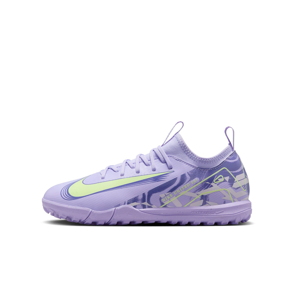 Nike United Jr. Mercurial Vapor 16 Academy Big Kids' TF Low-Top Soccer Shoes product image 1, provided for visual reference
