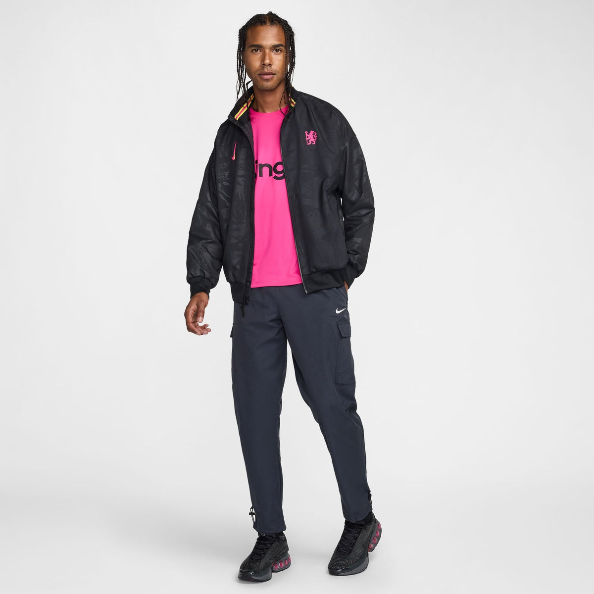 Nike Chelsea FC Strike Third Men Dri-FIT Soccer Anthem Jacket product image 7, provided for visual reference and product