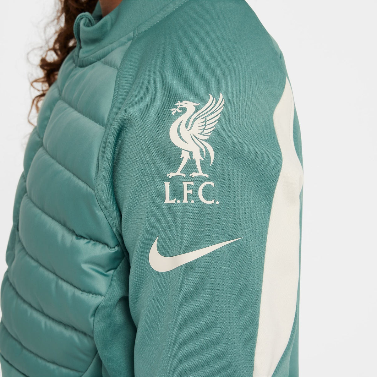 Nike Liverpool FC Academy Winter Warrior Big Kids' Therma-FIT Soccer Drill Top product image 4, provided for visual