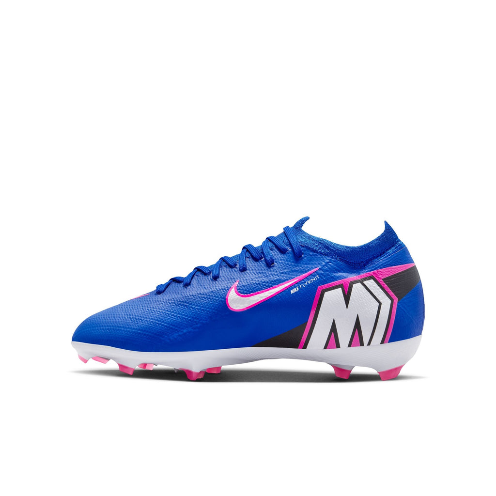 Nike Jr. Mercurial Vapor 16 Pro Little/Big Kids' FG Low-Top Soccer Cleats product image 2, provided for visual reference and