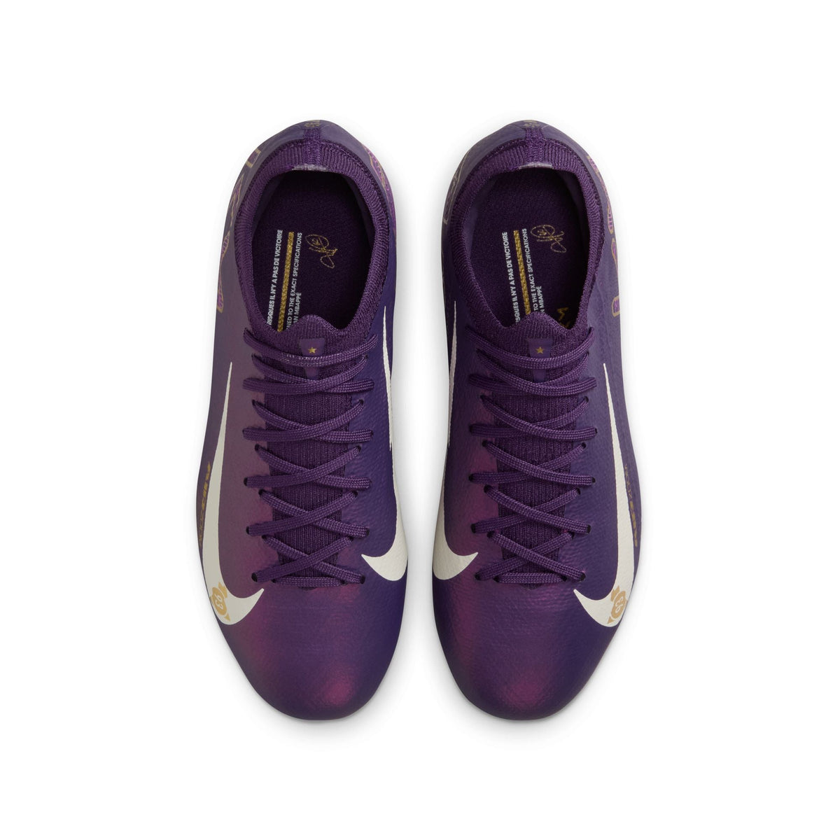 Nike Jr. Mercurial Vapor 16 Pro "Kylian Mbappé" Big Kids' FG Low-Top Soccer Cleats product image 8, provided for visual