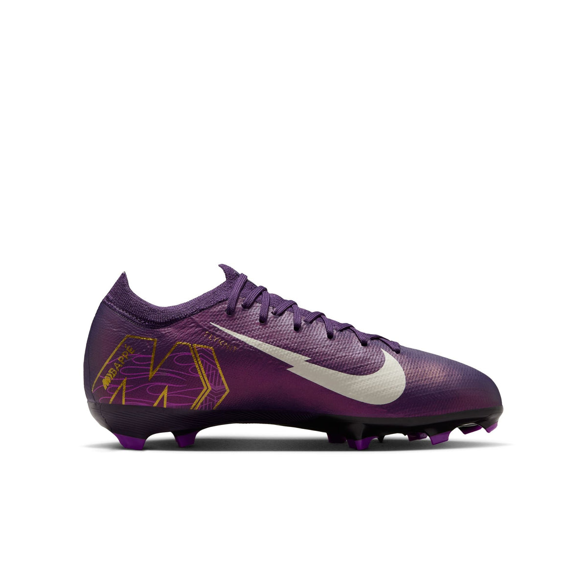 Nike Jr. Mercurial Vapor 16 Pro "Kylian Mbappé" Big Kids' FG Low-Top Soccer Cleats product image 4, provided for visual