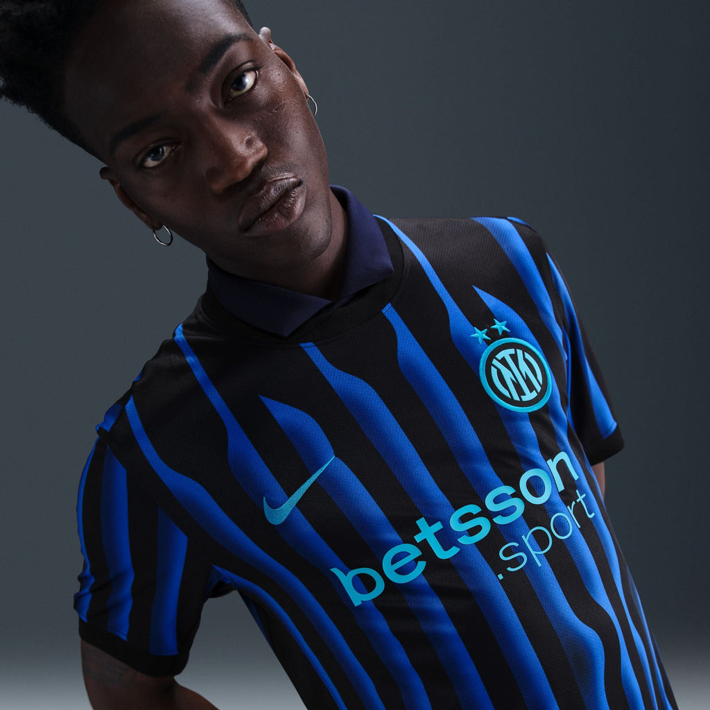Inter Milan 2025/26 Stadium Home Men Nike Dri-FIT Soccer Replica Jersey product image 5, provided for visual reference and