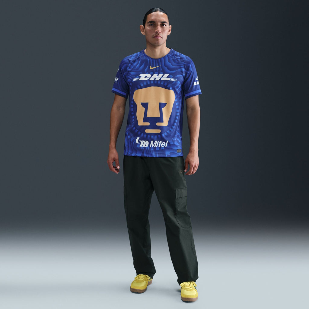 Nike Pumas UNAM 2025/26 Stadium Away Men Dri-FIT Soccer Replica Jersey product image 1, provided for visual reference and