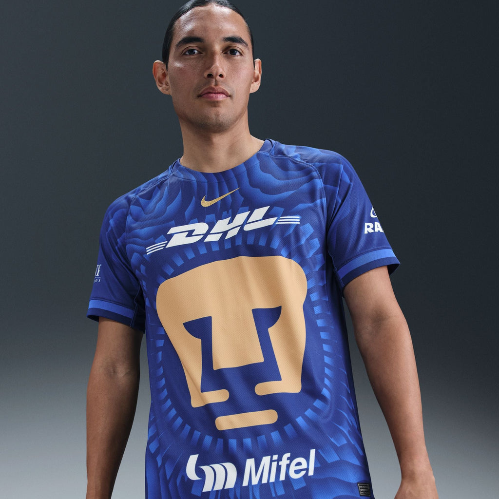 Nike Pumas UNAM 2025/26 Stadium Away Men Dri-FIT Soccer Replica Jersey product image 3, provided for visual reference and