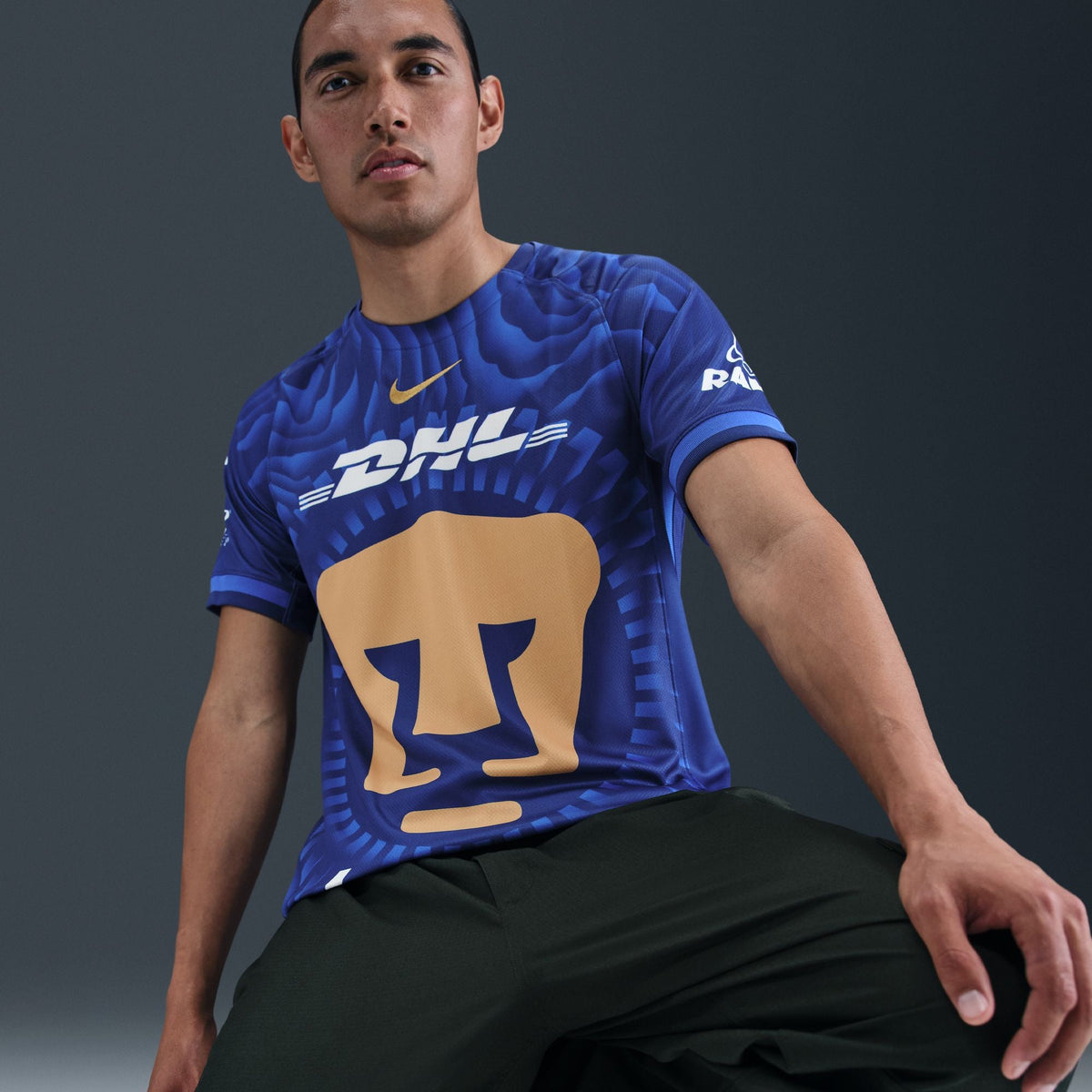 Nike Pumas UNAM 2025/26 Stadium Away Men Dri-FIT Soccer Replica Jersey product image 6, provided for visual reference and