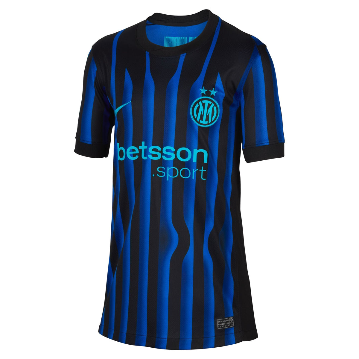 Nike Inter Milan 2025/26 Stadium Home Big Kids' Dri-FIT Soccer Replica Jersey product image 11, provided for visual