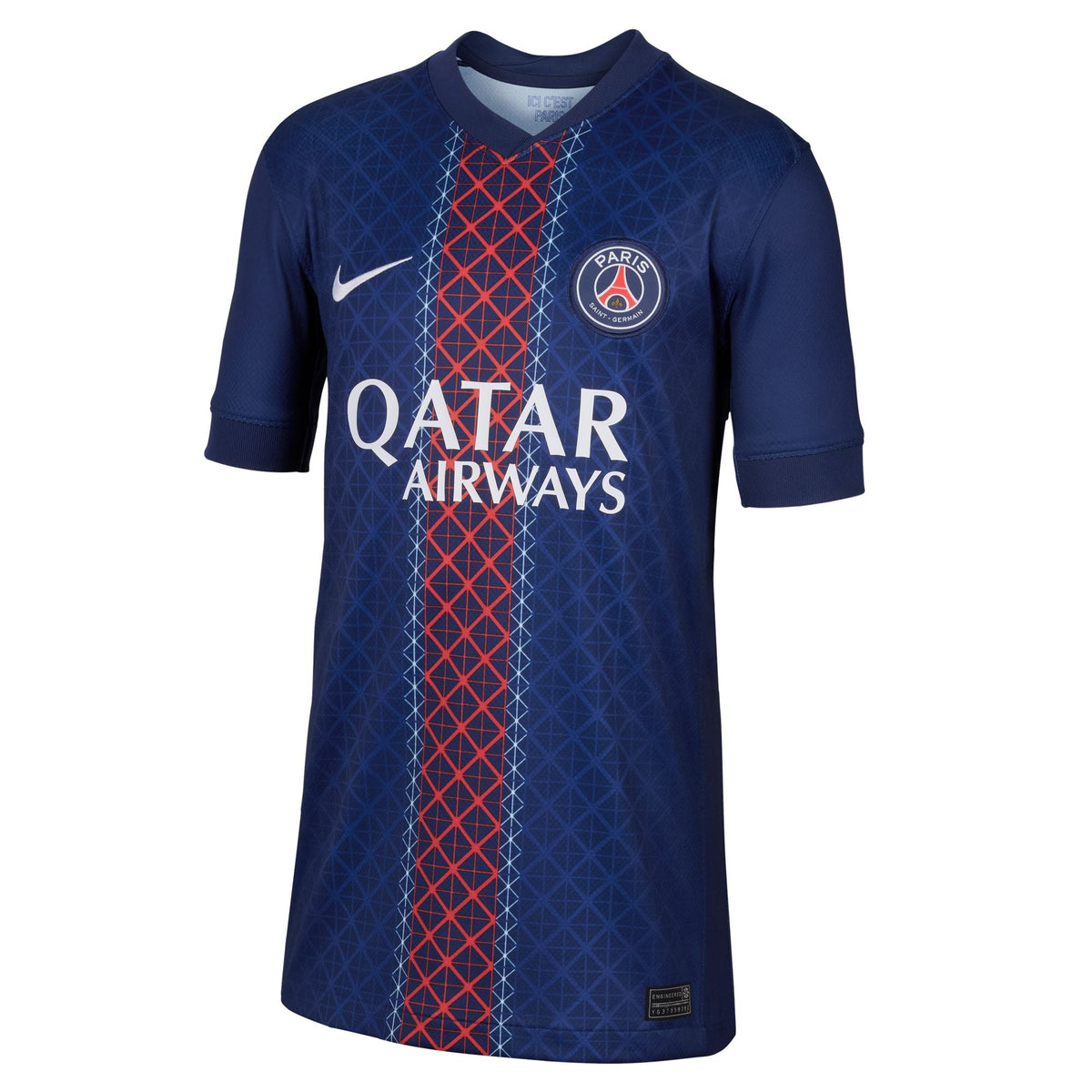 Nike Paris Saint-Germain 2025/26 Stadium Home Big Kids' Dri-FIT Soccer Replica Jersey product image 11, provided for visual