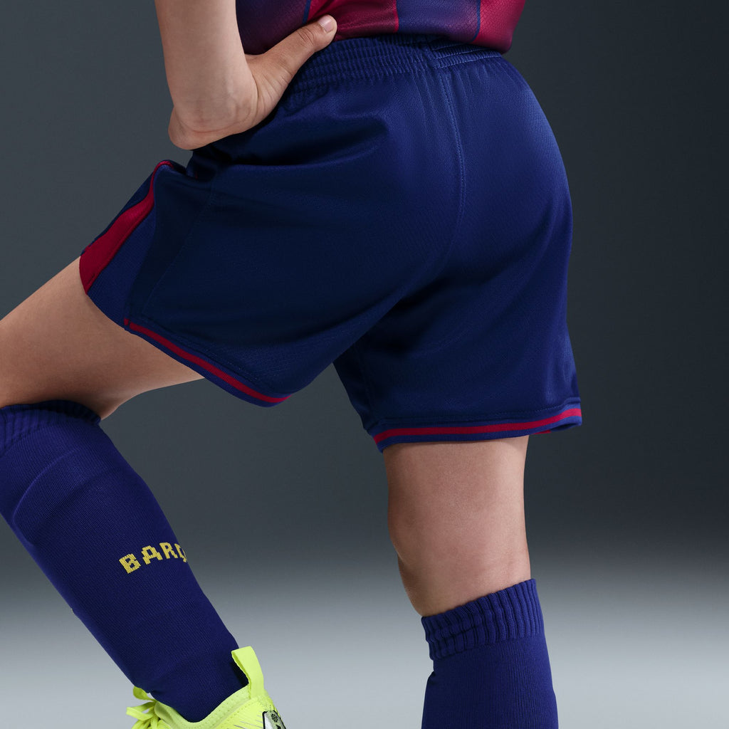 Nike FC Barcelona 2025/26 Stadium Home Little Kids' Soccer Replica 3-Piece Kit product image 7, provided for visual