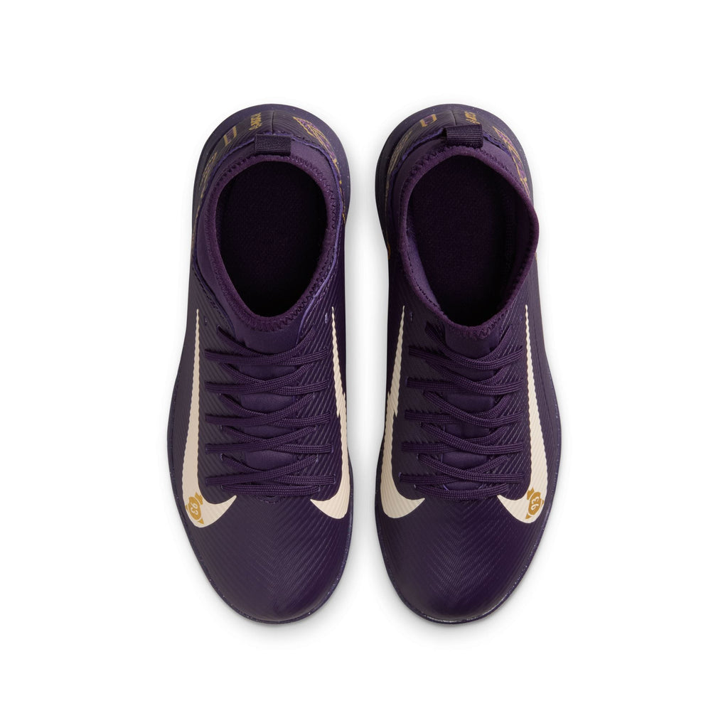 Nike Jr. Mercurial Superfly 10 Club "Kylian Mbappé" Big Kids' TF High-Top Soccer Shoes product image 8, provided for visual