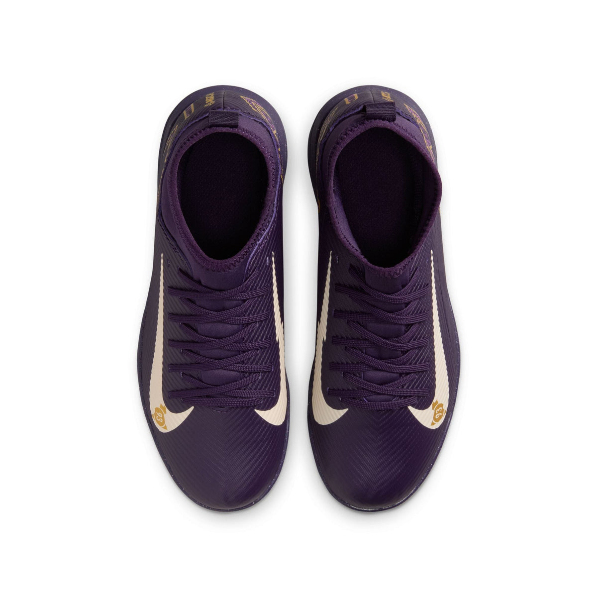 Nike Jr. Mercurial Superfly 10 Club "Kylian Mbappé" Big Kids' TF High-Top Soccer Shoes product image 8, provided for visual