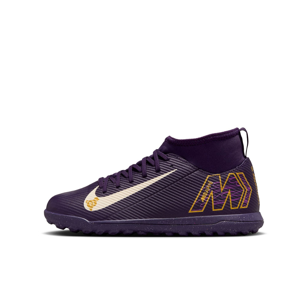 Nike Jr. Mercurial Superfly 10 Club "Kylian Mbappé" Big Kids' TF High-Top Soccer Shoes product image 1, provided for visual