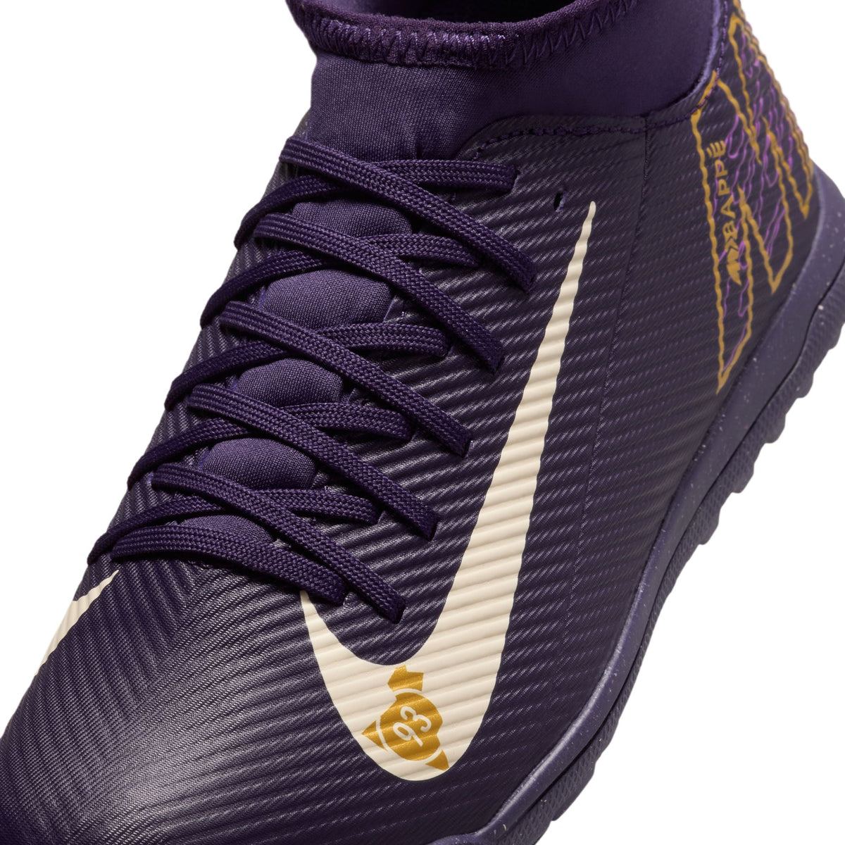 Nike Jr. Mercurial Superfly 10 Club "Kylian Mbappé" Big Kids' TF High-Top Soccer Shoes product image 9, provided for visual