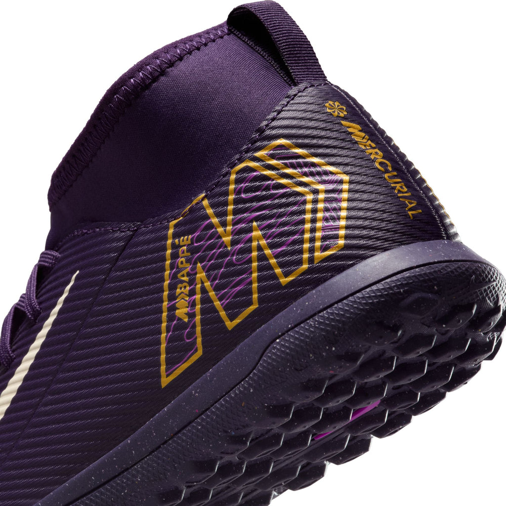 Nike Jr. Mercurial Superfly 10 Club "Kylian Mbappé" Big Kids' TF High-Top Soccer Shoes product image 10, provided for visual