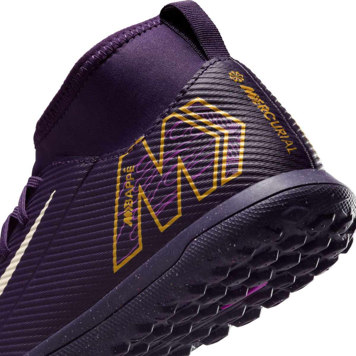 Nike Jr. Mercurial Superfly 10 Club "Kylian Mbappé" Big Kids' TF High-Top Soccer Shoes product image 10, provided for visual