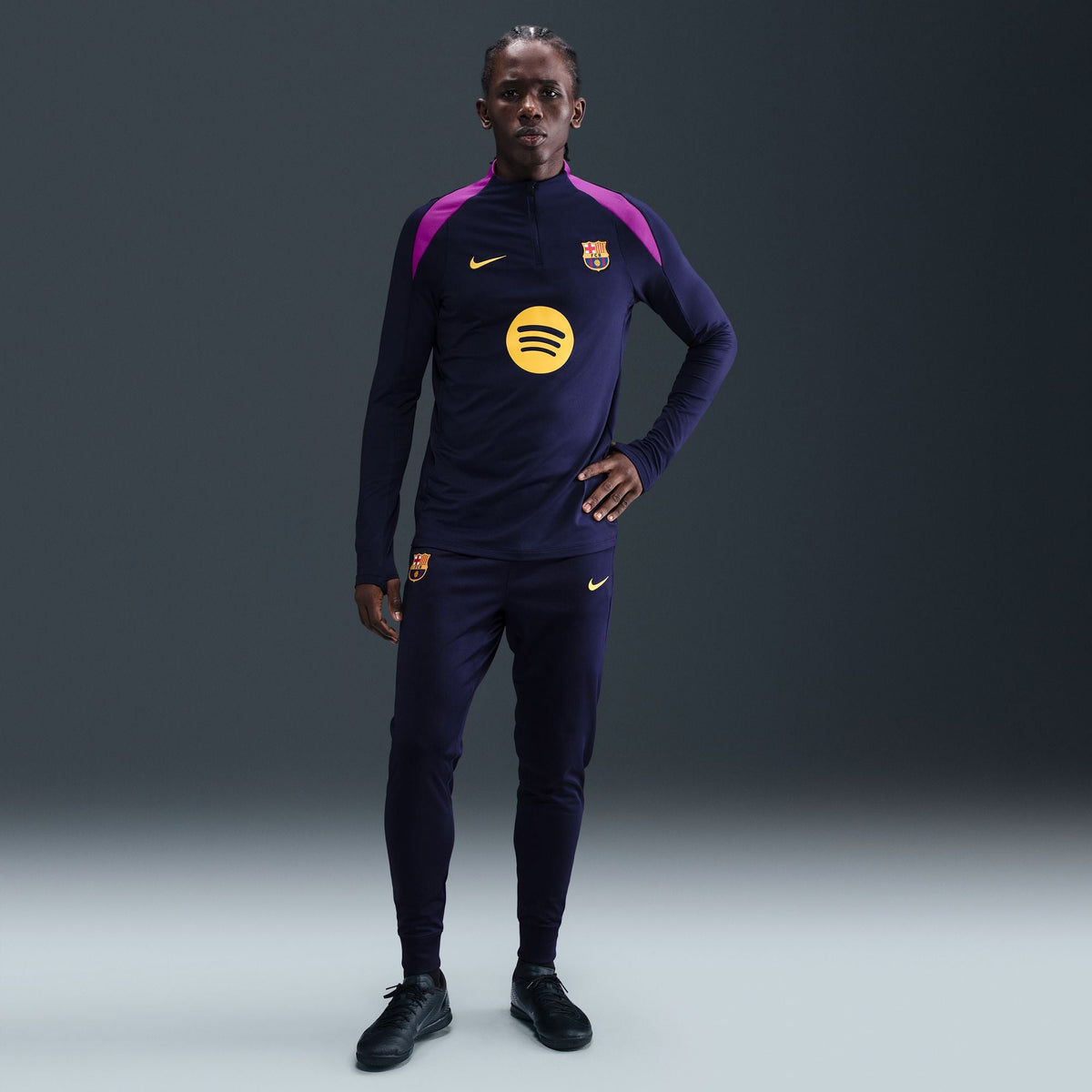 Nike FC Barcelona Strike Men Dri-FIT Soccer Drill Top product image 1, provided for visual reference and product detail