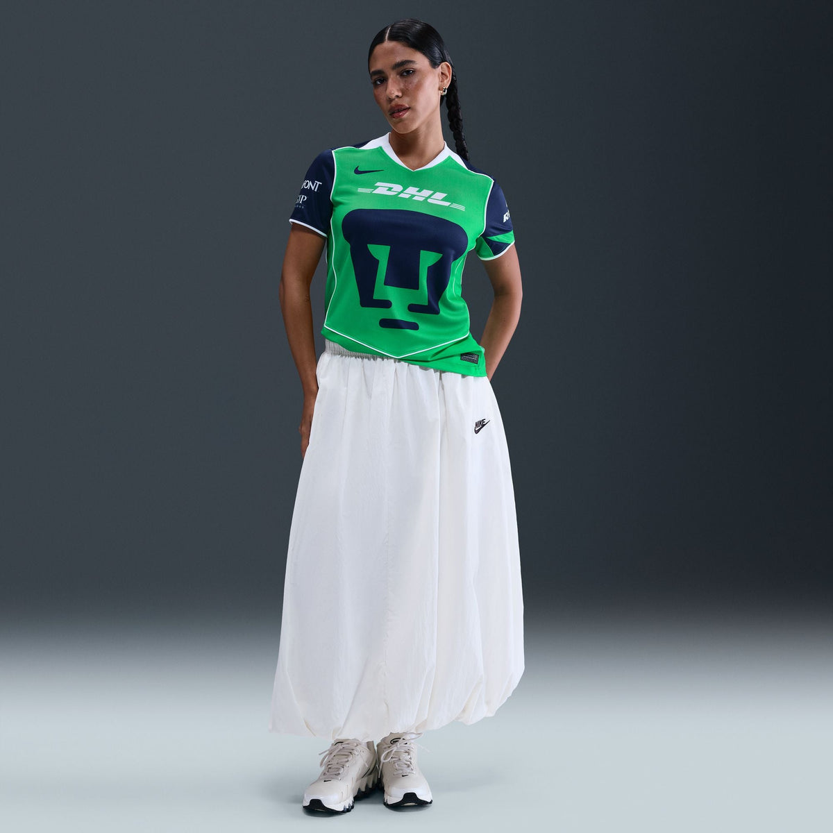 Nike Pumas UNAM 2025/26 Stadium Third Women Dri-FIT Total 90 Soccer Replica Jersey product image 4, provided for visual