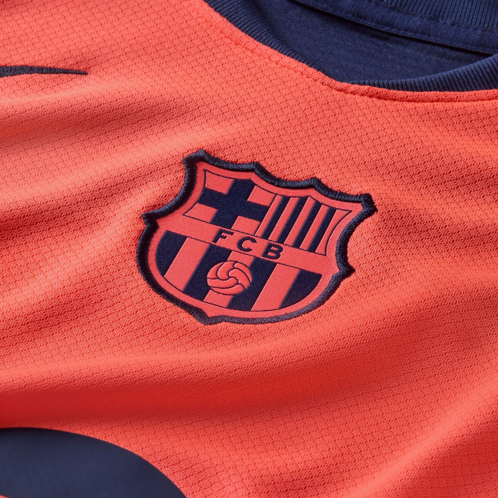Nike FC Barcelona 2025/26 Stadium Third Big Kids' Dri-FIT Total 90 Soccer Replica Jersey product image 3, provided for