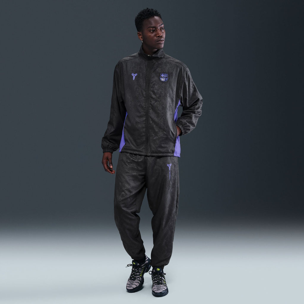 Nike Kobe Bryant FC Barcelona Away Men Soccer Graphic Track Jacket product image 1, provided for visual reference and