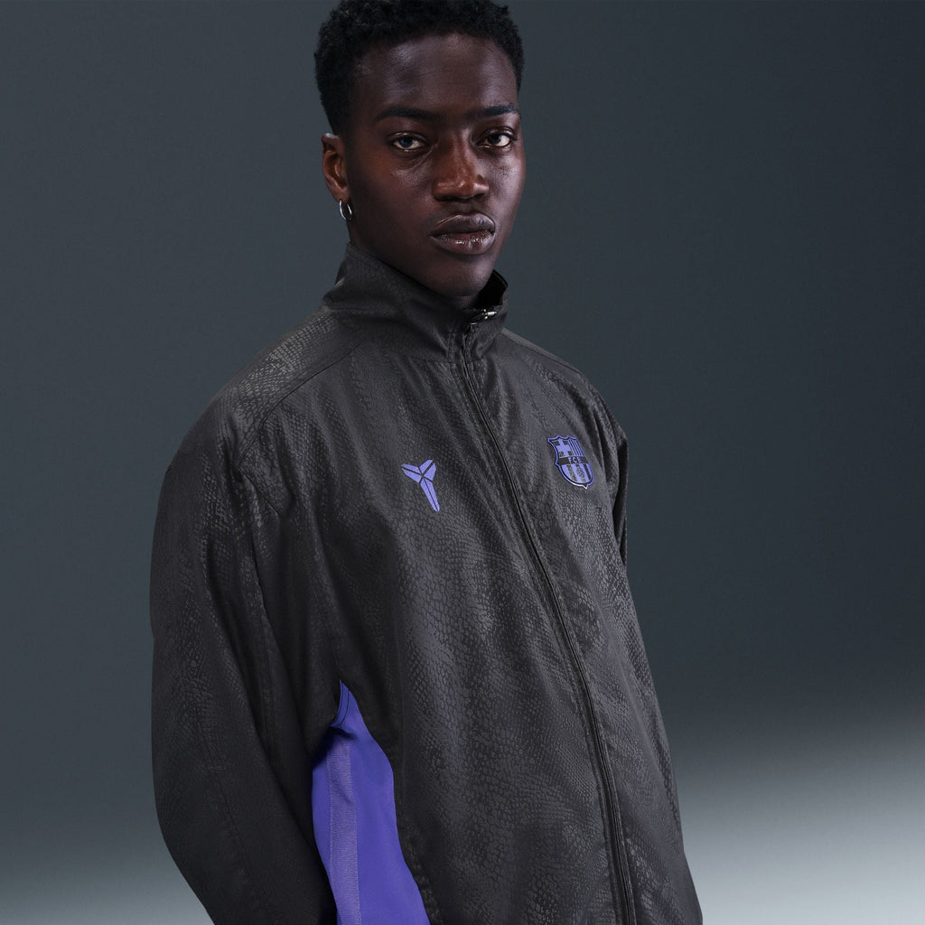 Nike Kobe Bryant FC Barcelona Away Men Soccer Graphic Track Jacket product image 3, provided for visual reference and