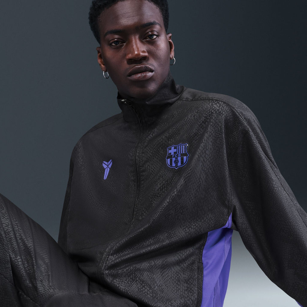 Nike Kobe Bryant FC Barcelona Away Men Soccer Graphic Track Jacket product image 5, provided for visual reference and