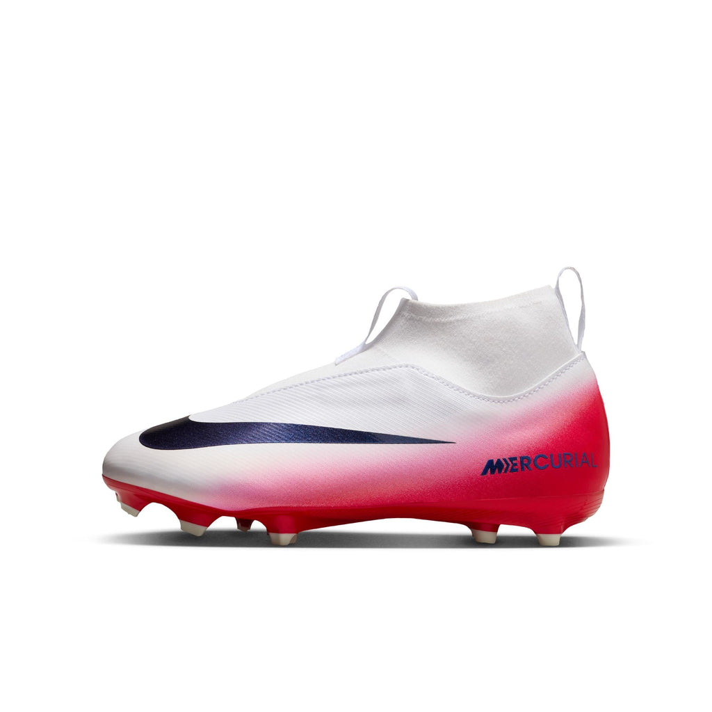 Nike Jr. Mercurial Superfly 10 Academy LV8 Big Kids' Multi-Ground High-Top Soccer Cleats product image 1, provided for