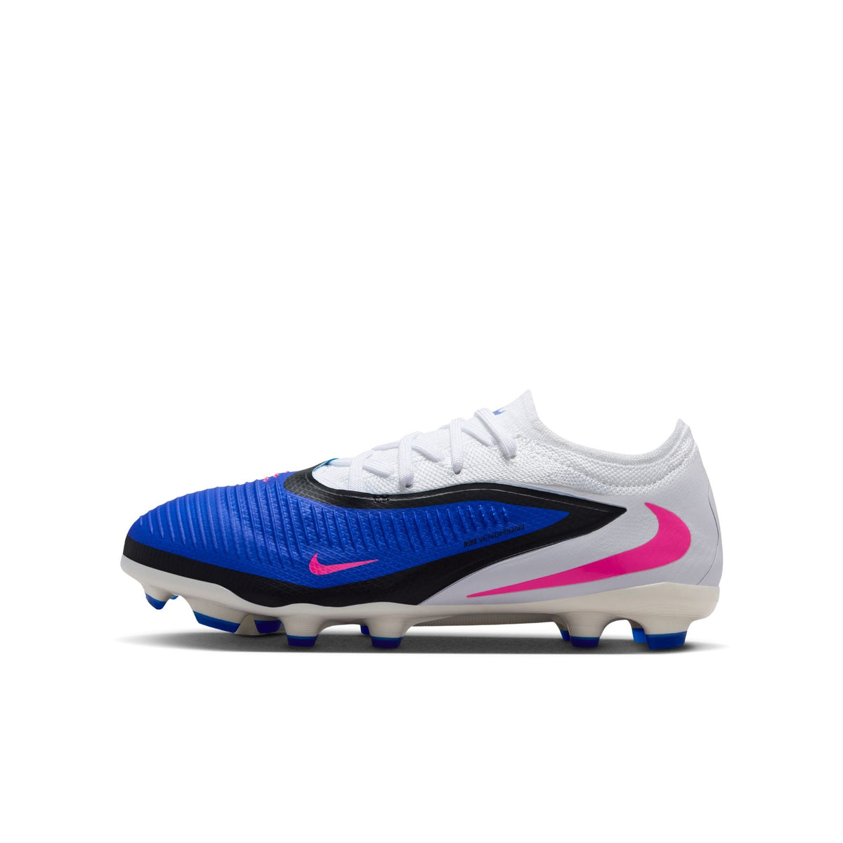 Nike Jr. Phantom 6 Low Pro Big Kids' Multi-Ground Soccer Cleats product image 1, provided for visual reference and product