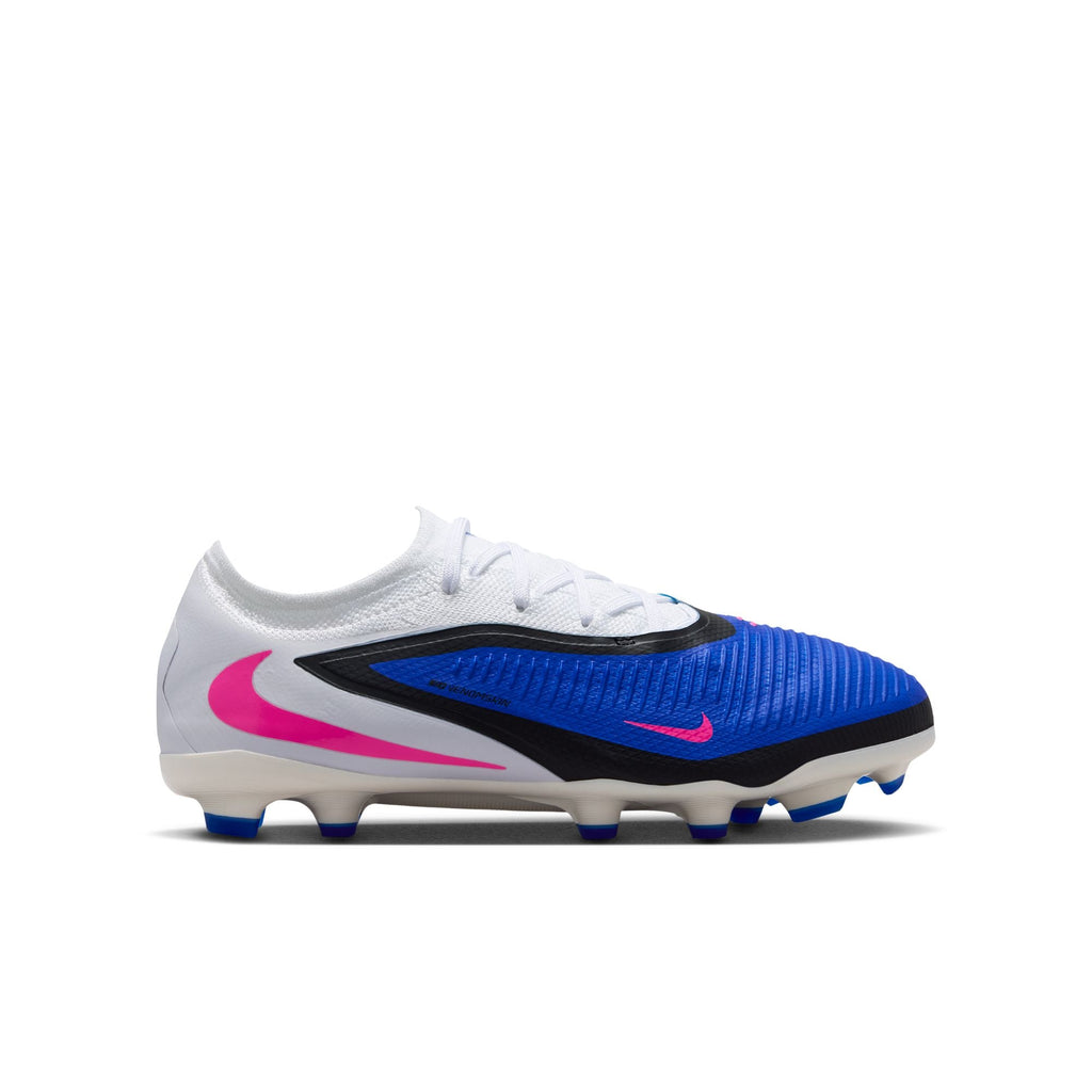 Nike Jr. Phantom 6 Low Pro Big Kids' Multi-Ground Soccer Cleats product image 3, provided for visual reference and product