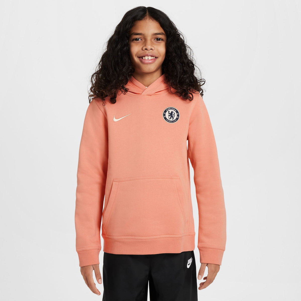 Nike Chelsea FC Club Special Edition Big Kids' (Boys') Soccer Pullover Hoodie product image 1, provided for visual reference