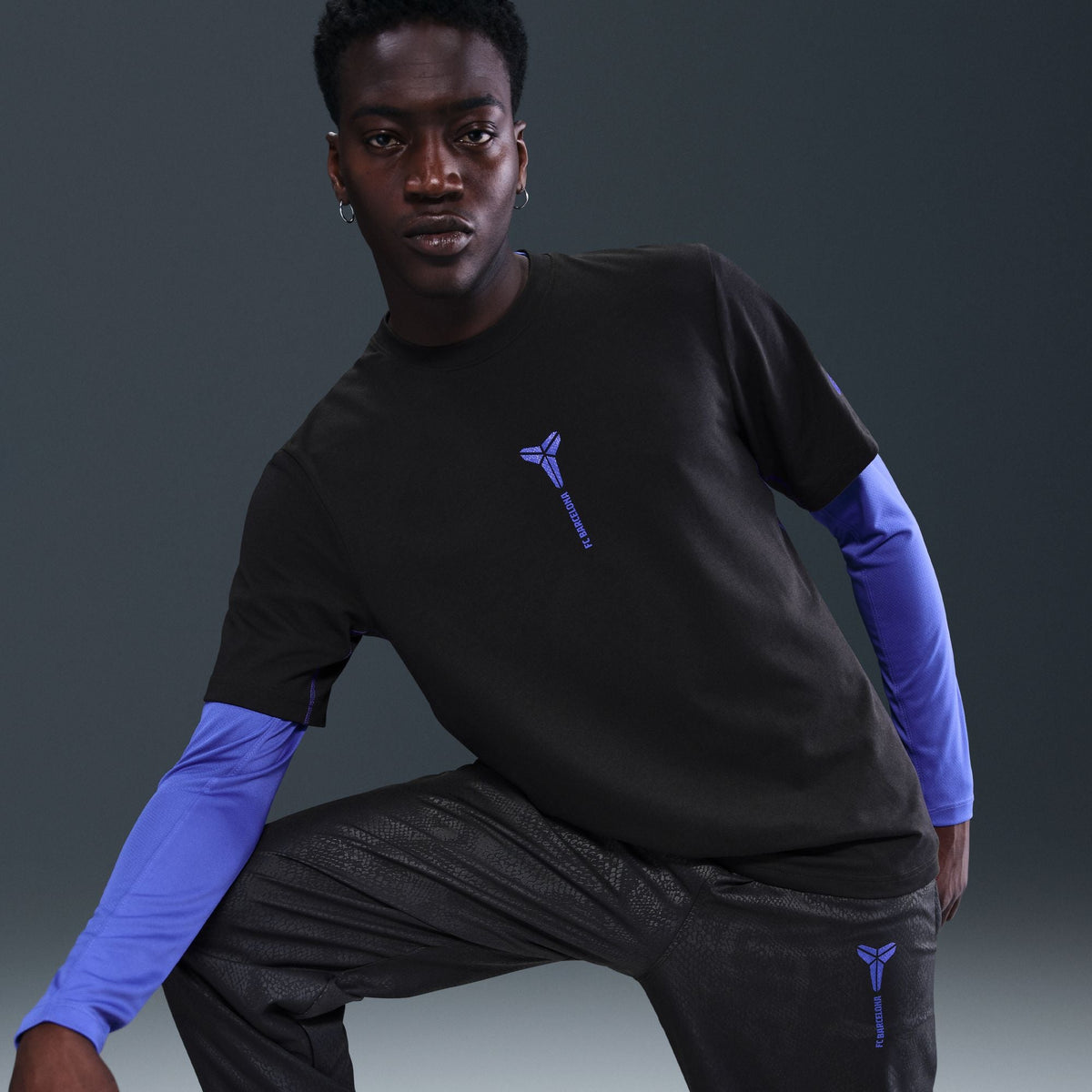 Nike Kobe Bryant FC Barcelona Primary Away Men Dri-FIT Soccer Short-Sleeve Top product image 5, provided for visual