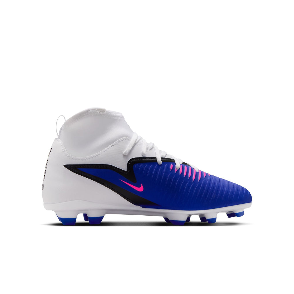 Nike Jr. Phantom 6 High Club Big Kids' Multi-Ground Soccer Cleats product image 4, provided for visual reference and product