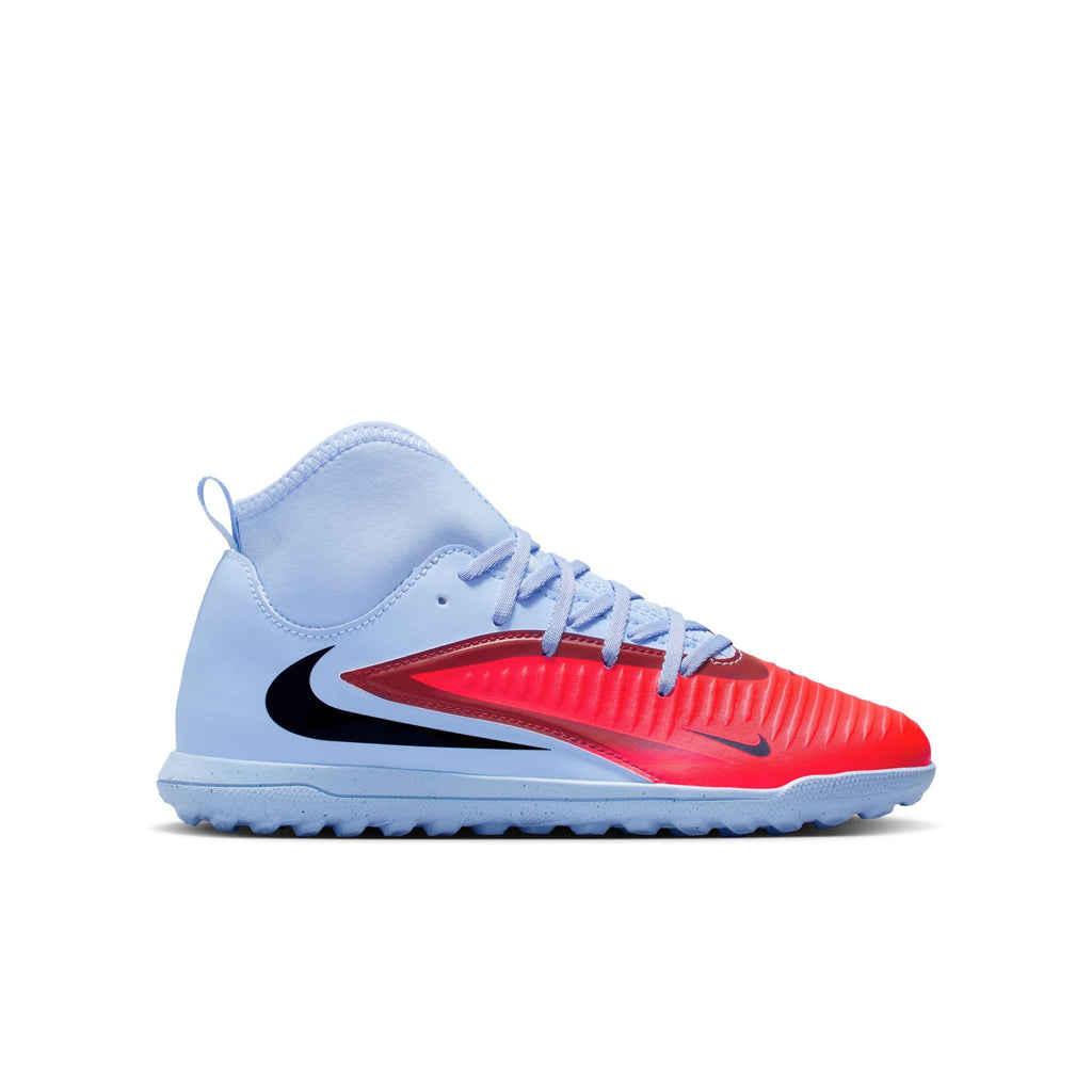 Nike Jr Phantom 6 High Club Turf Soccer Shoes product image 3, provided for visual reference and product detail review