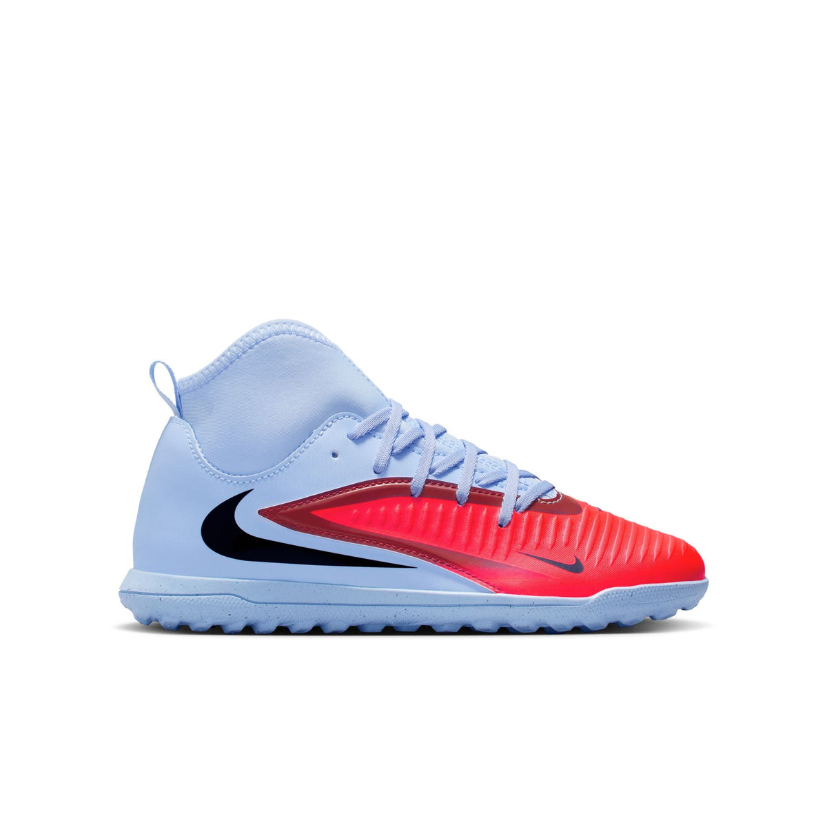 Nike Jr Phantom 6 High Club Turf Soccer Shoes product image 3, provided for visual reference and product detail review