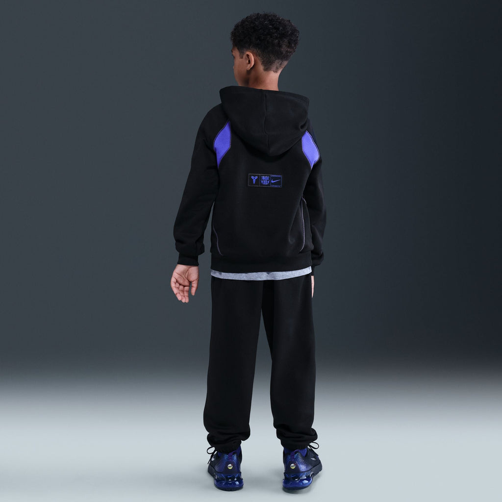 Nike FC Barcelona Away Big Kids' Kobe Therma-FIT Soccer Pants product image 2, provided for visual reference and product
