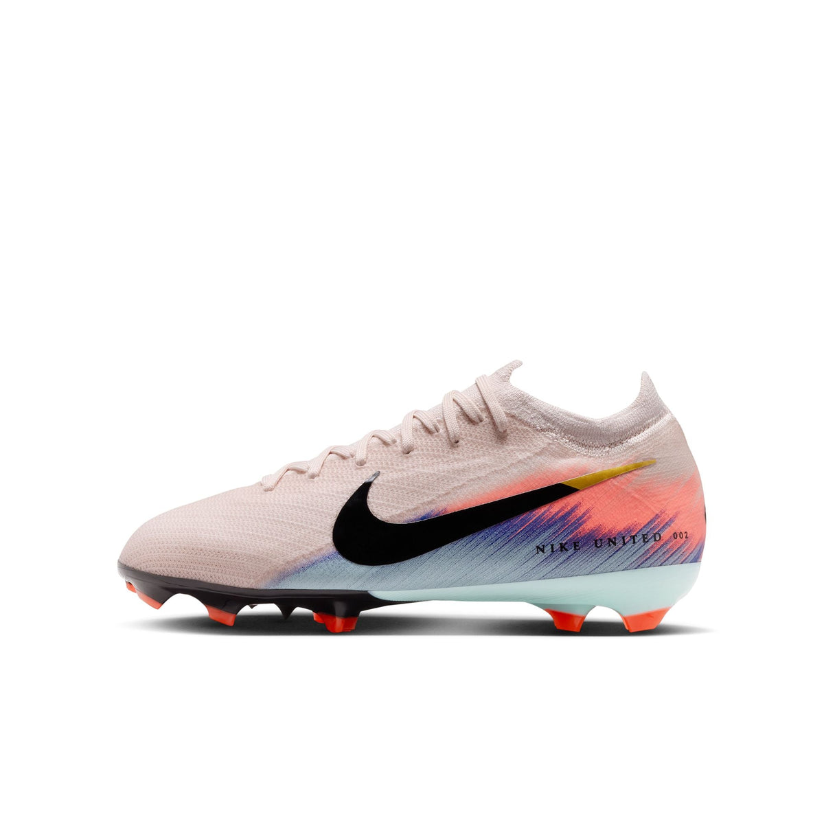 Nike United Jr. Mercurial Vapor 16 Pro Big Kids' Firm-Ground Low-Top Soccer Cleats product image 1, provided for visual