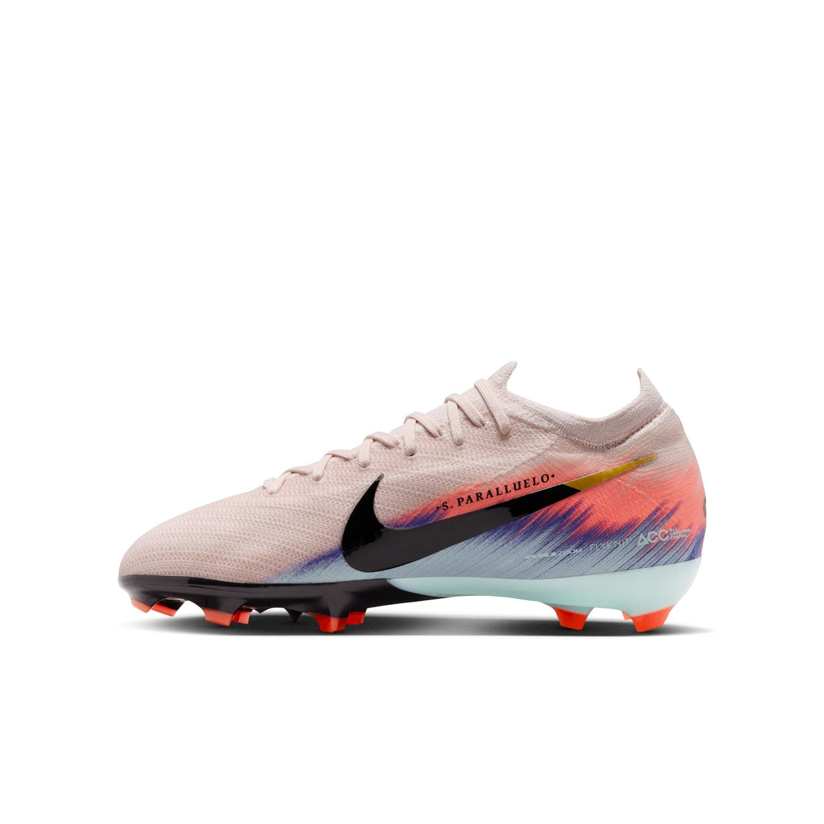 Nike United Jr. Mercurial Vapor 16 Pro Big Kids' Firm-Ground Low-Top Soccer Cleats product image 2, provided for visual