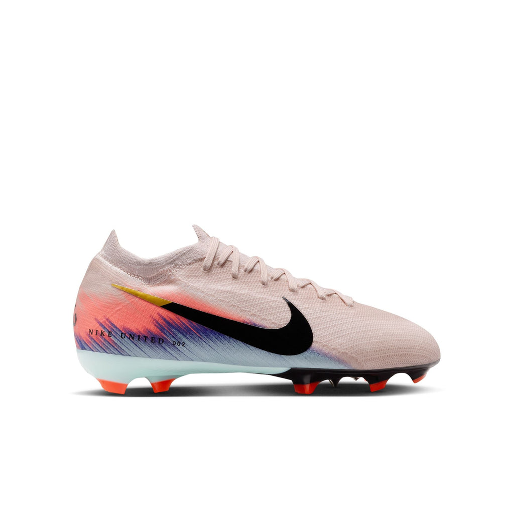 Nike United Jr. Mercurial Vapor 16 Pro Big Kids' Firm-Ground Low-Top Soccer Cleats product image 3, provided for visual