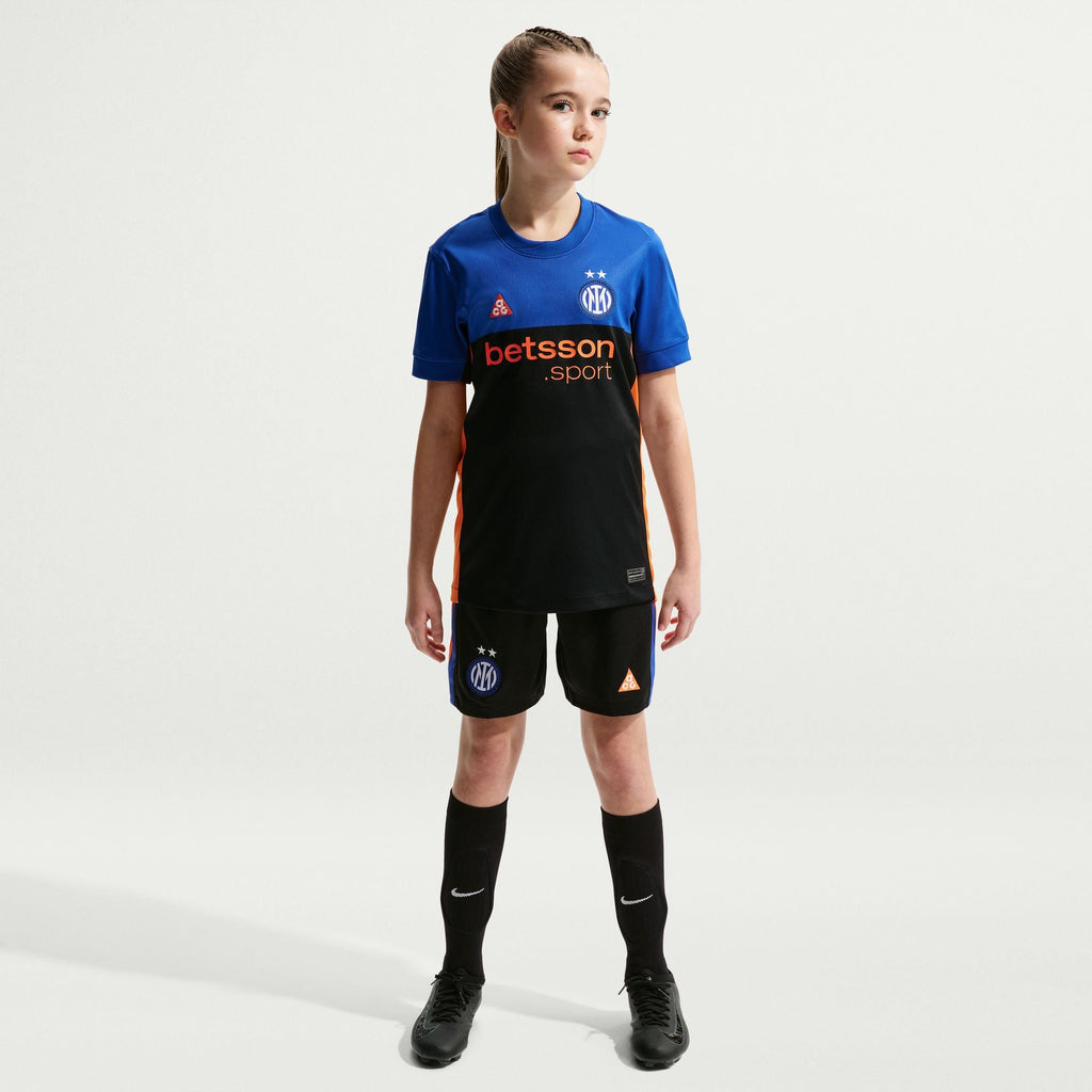 Nike Inter Milan 2026 Stadium SE Big Kids' ACG Dri-FIT Soccer Replica Jersey product image 1, provided for visual reference