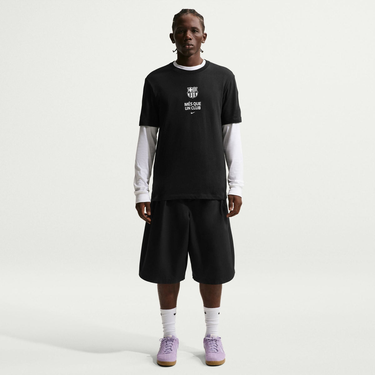 Nike FC Barcelona Club Men Nike Soccer T-shirt product image 1, provided for visual reference and product detail review