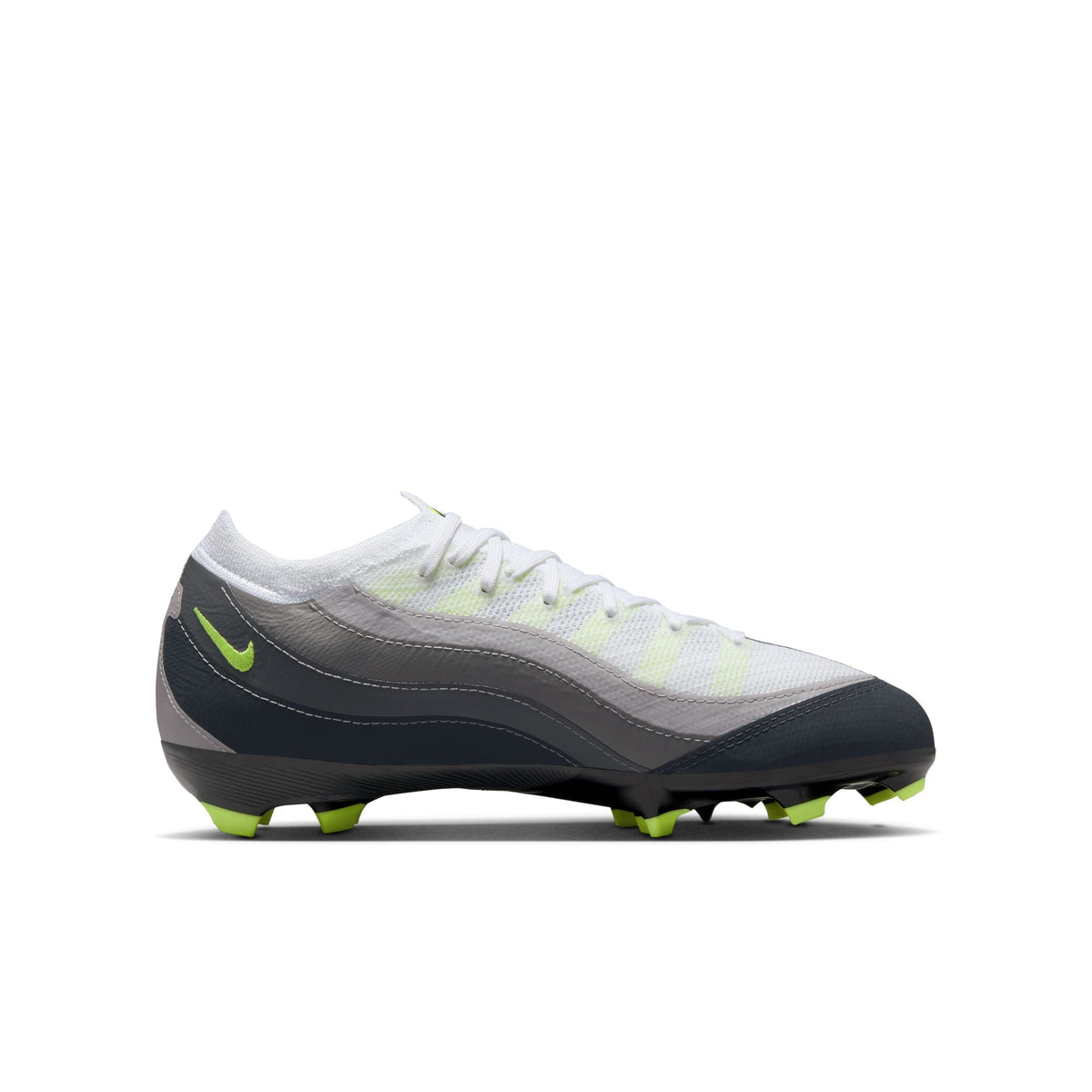 Nike Jr. Mercurial Vapor 16 Pro Air Max 95 SE Little/Big Kids' FG Low-Top Soccer Cleats product image 4, provided for visual