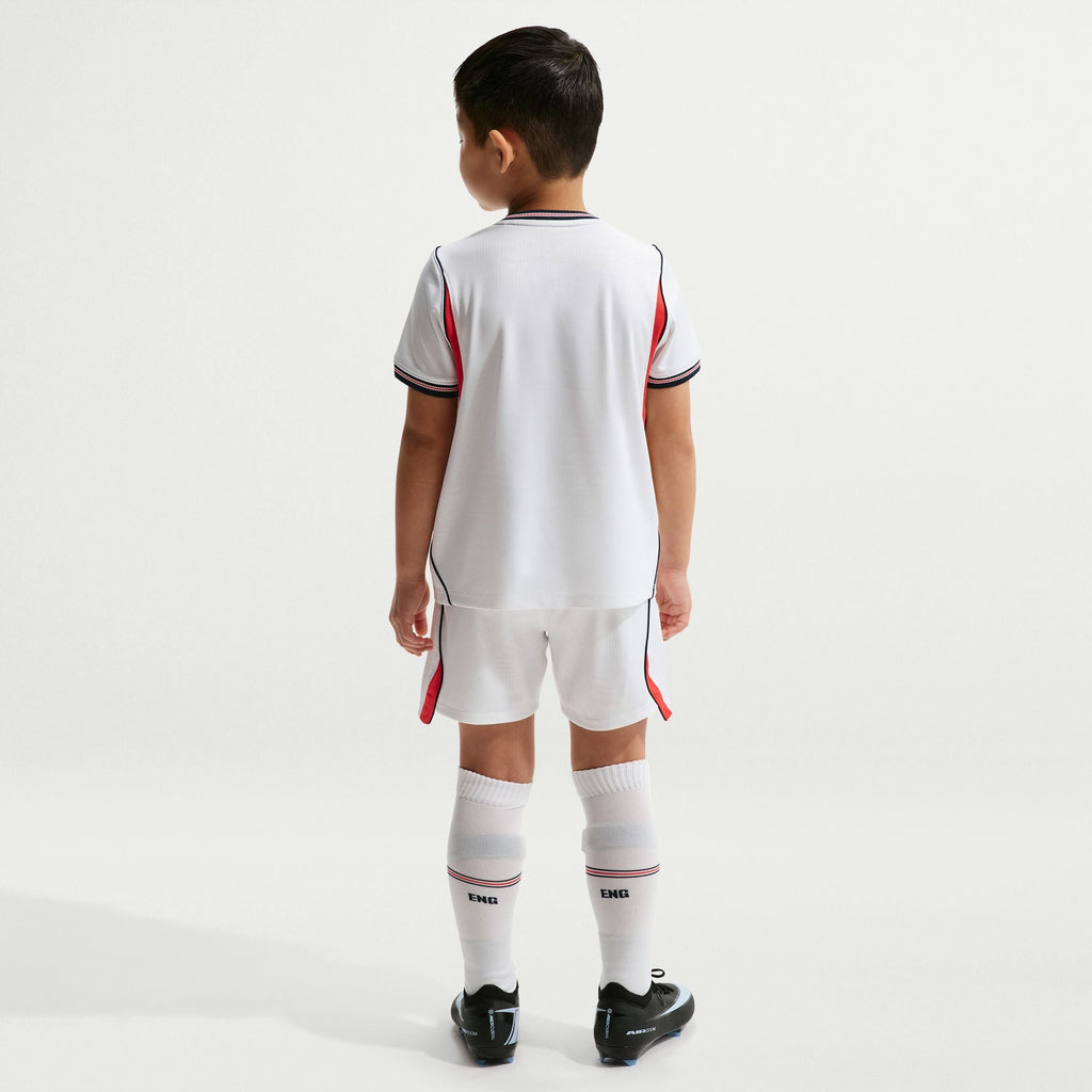 Nike England 2026 Stadium Home Little Kids' Nike Soccer Replica 3-Piece Kit product image 2, provided for visual reference