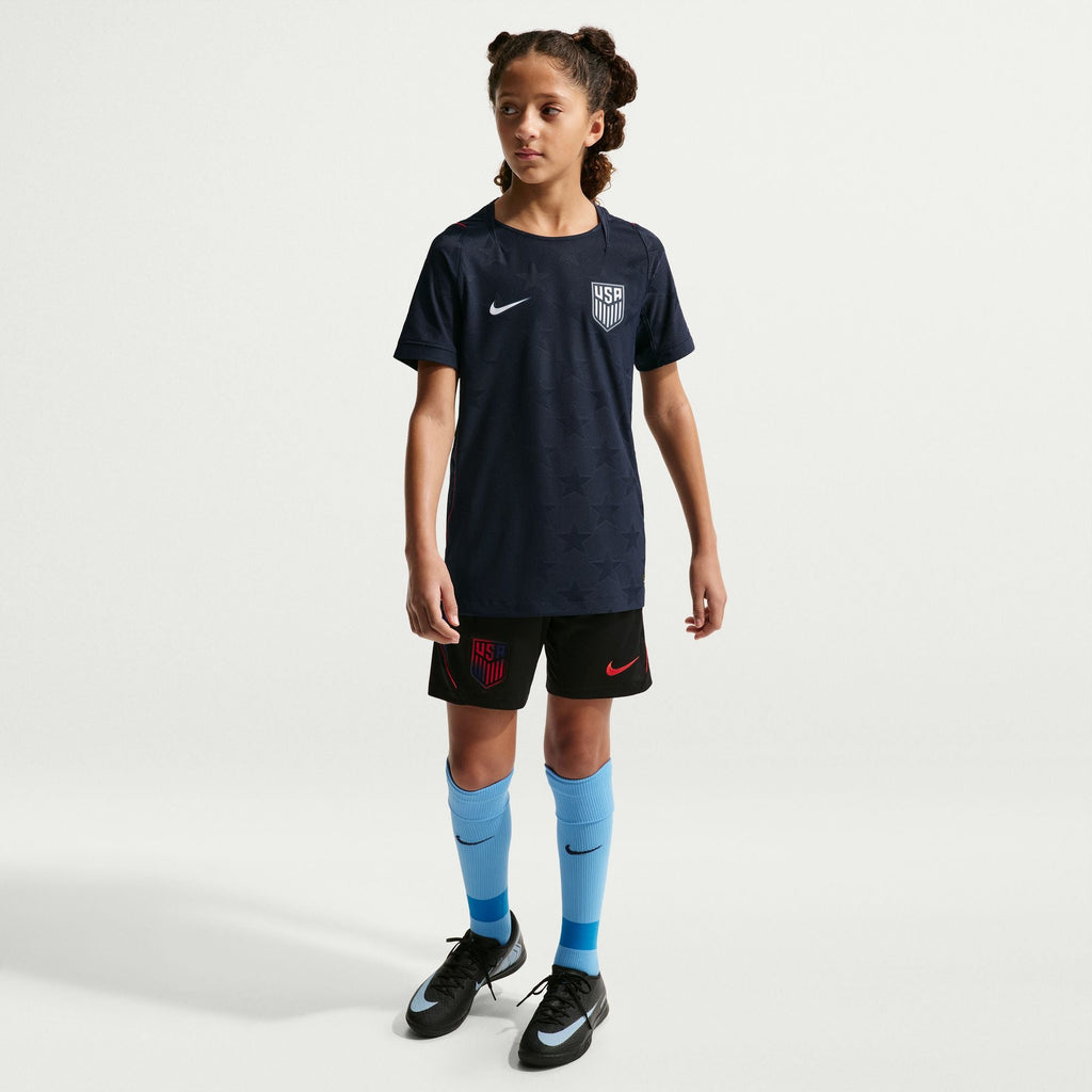Nike USA 2026/27 Match Away Big Kids' Nike Aero-FIT Soccer Authentic Jersey product image 1, provided for visual reference