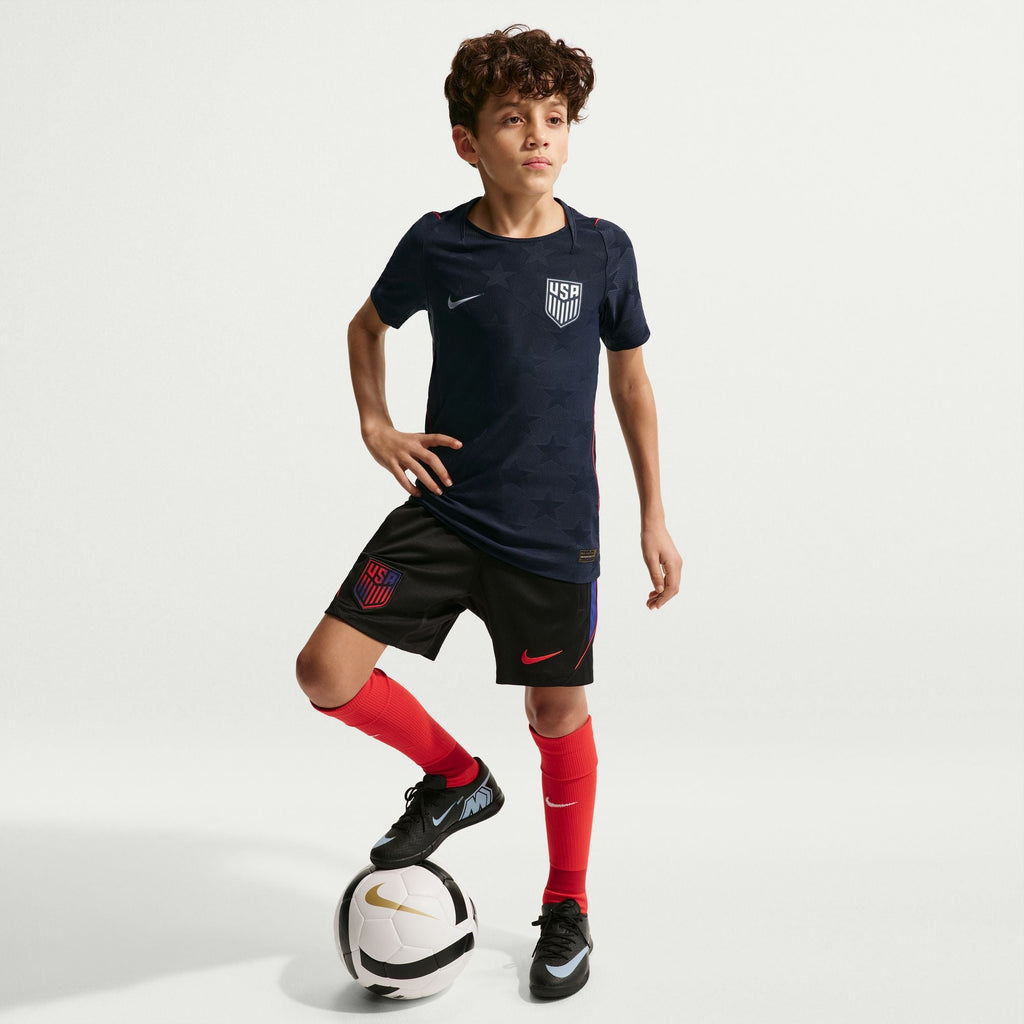 Nike USA 2026/27 Match Away Big Kids' Nike Aero-FIT Soccer Authentic Jersey product image 5, provided for visual reference