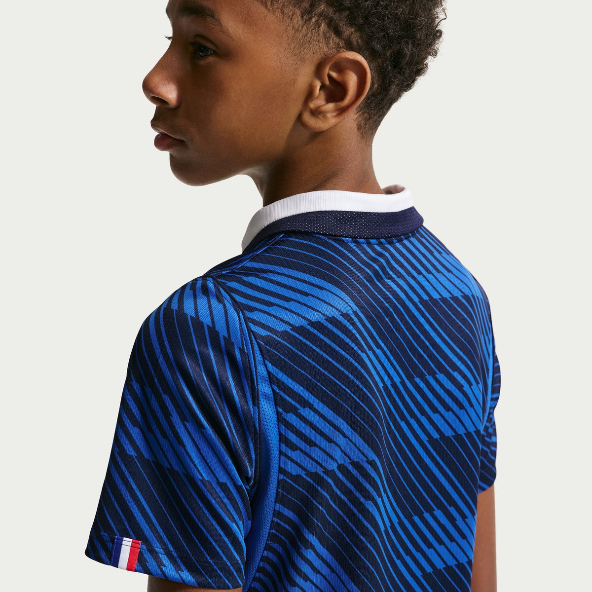 Nike France 2026 Stadium Home Big Kids' Dri-FIT Soccer Stadium Jersey product image 2, provided for visual reference and