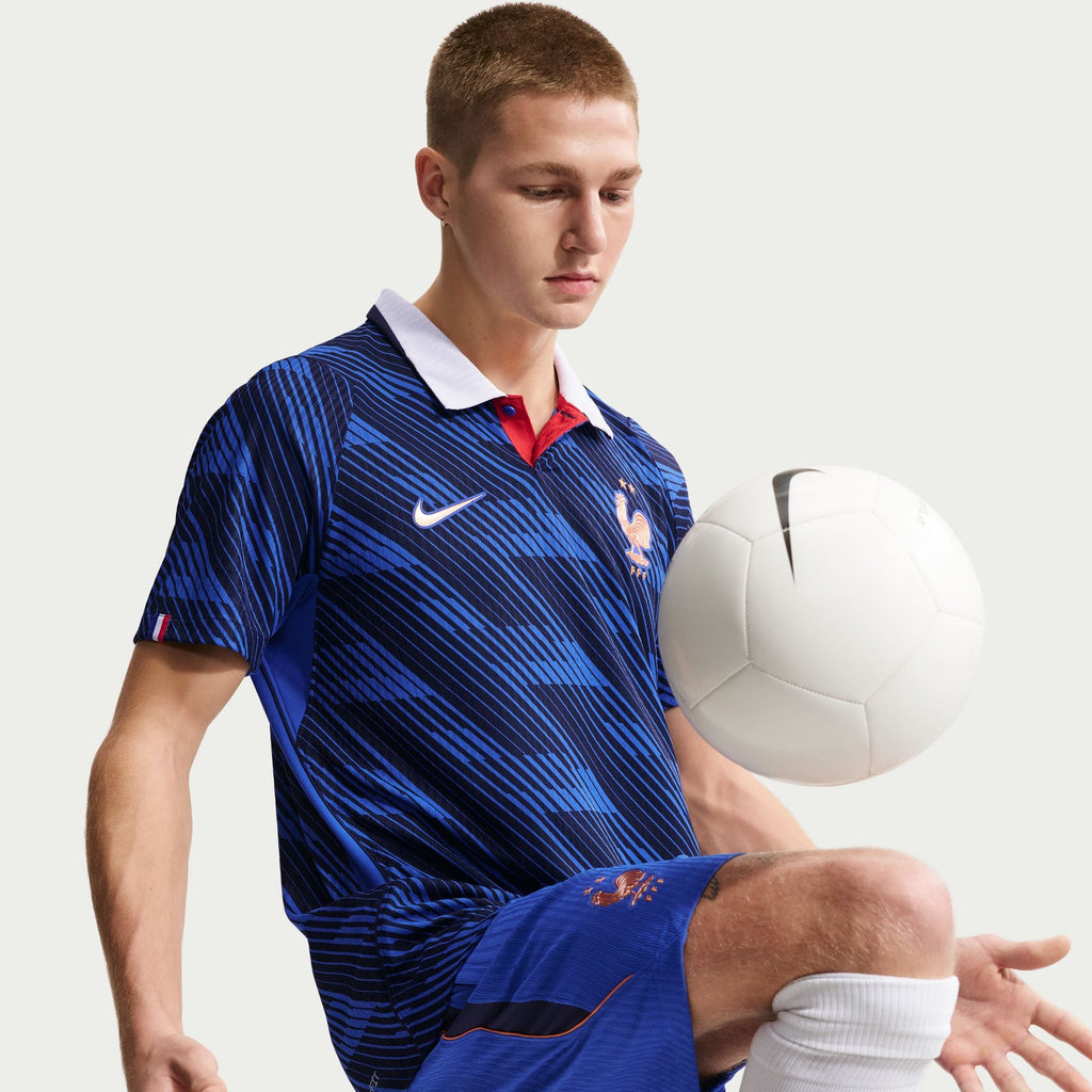 Nike France 2026/27 Match Home Men Nike Aero-FIT Soccer Authentic Jersey product image 5, provided for visual reference and