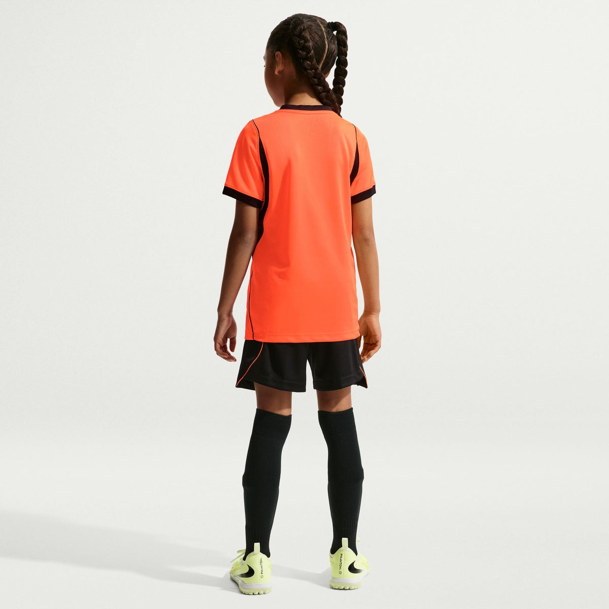 Nike Netherlands 2026 Stadium Home Big Kids' Nike Dri-FIT Soccer Replica Jersey product image 2, provided for visual