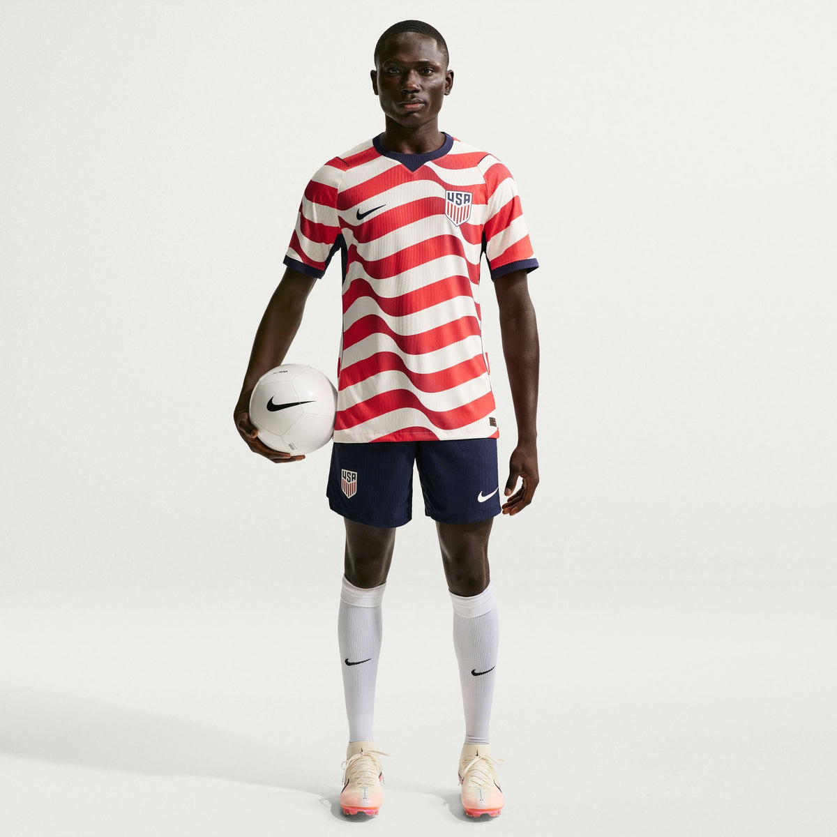 Nike USA 2026 Match Home Men Nike Aero-FIT Soccer Authentic Jersey product image 1, provided for visual reference and