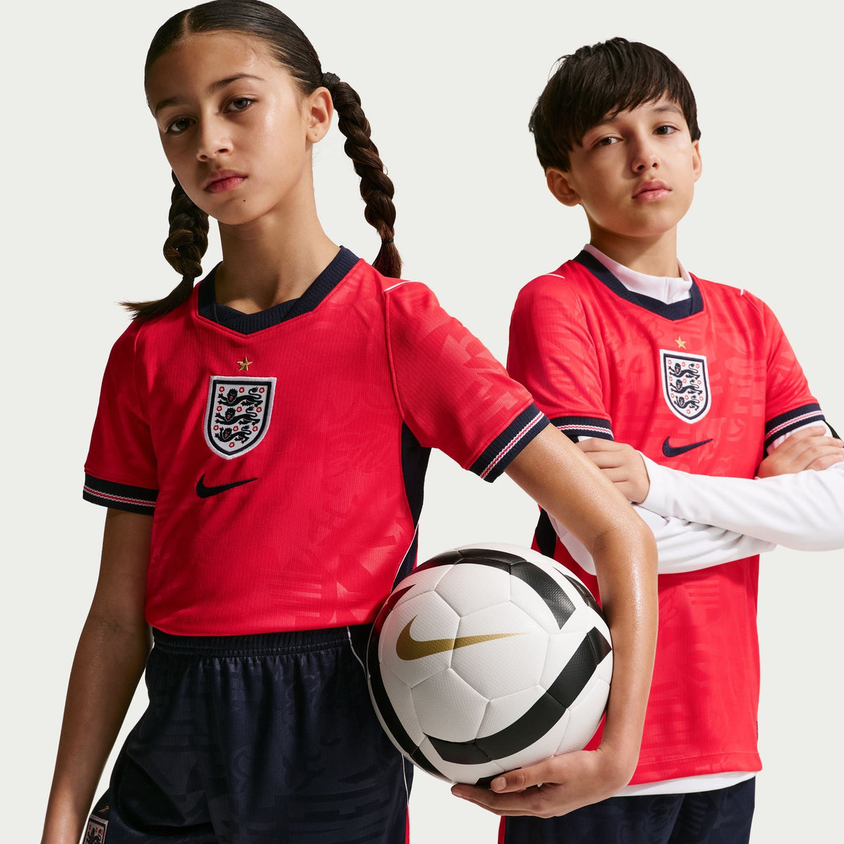 Nike England 2026 Stadium Away Big Kids' Nike Dri-FIT Soccer Replica Jersey product image 7, provided for visual reference
